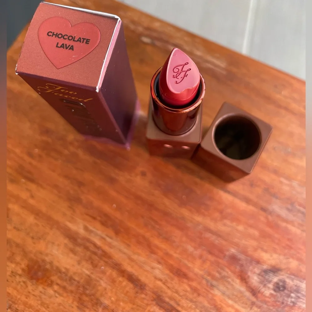 Too Faced | Cocoa Bold Cream Lipstick in ‘Chocolate Lava’ - NIB